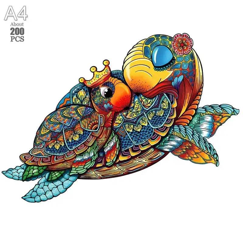 Animal Wooden Jigsaw Puzzles For Adults And Kids To Enjoy - ToylandEU