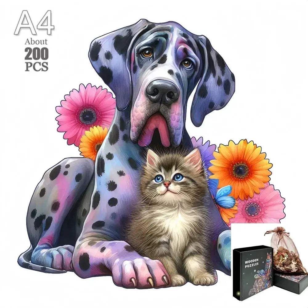 Animal Wooden Jigsaw Puzzles For Adults And Kids To Enjoy - ToylandEU