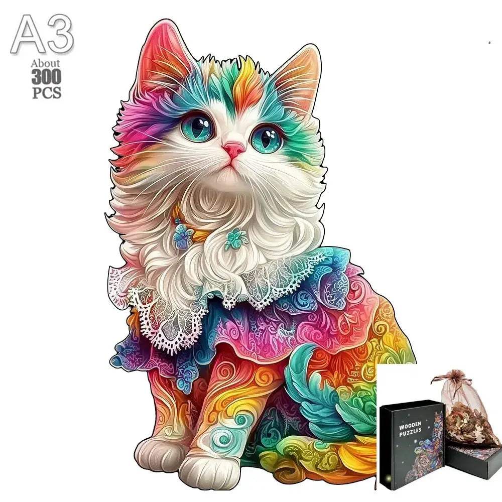 Animal Wooden Jigsaw Puzzles For Adults And Kids To Enjoy - ToylandEU