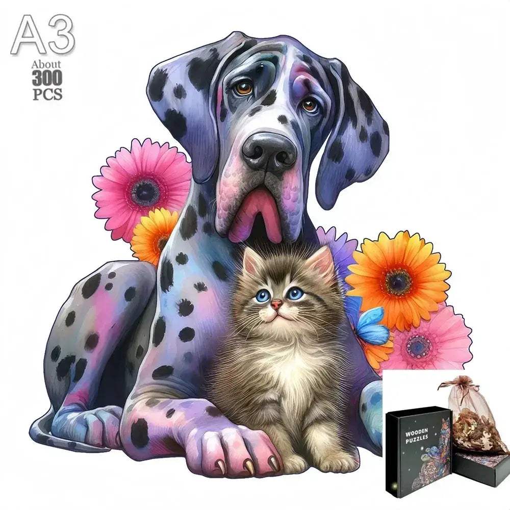 Animal Wooden Jigsaw Puzzles For Adults And Kids To Enjoy - ToylandEU