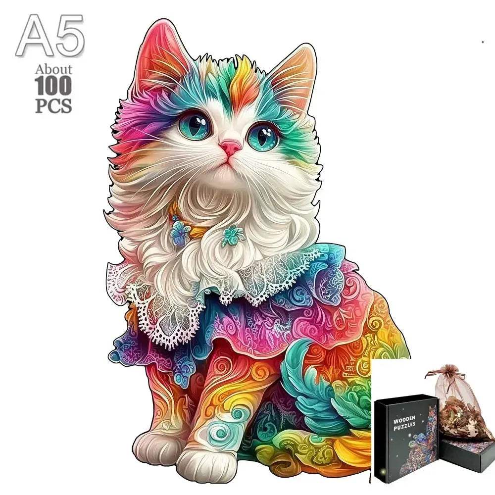 Animal Wooden Jigsaw Puzzles For Adults And Kids To Enjoy - ToylandEU
