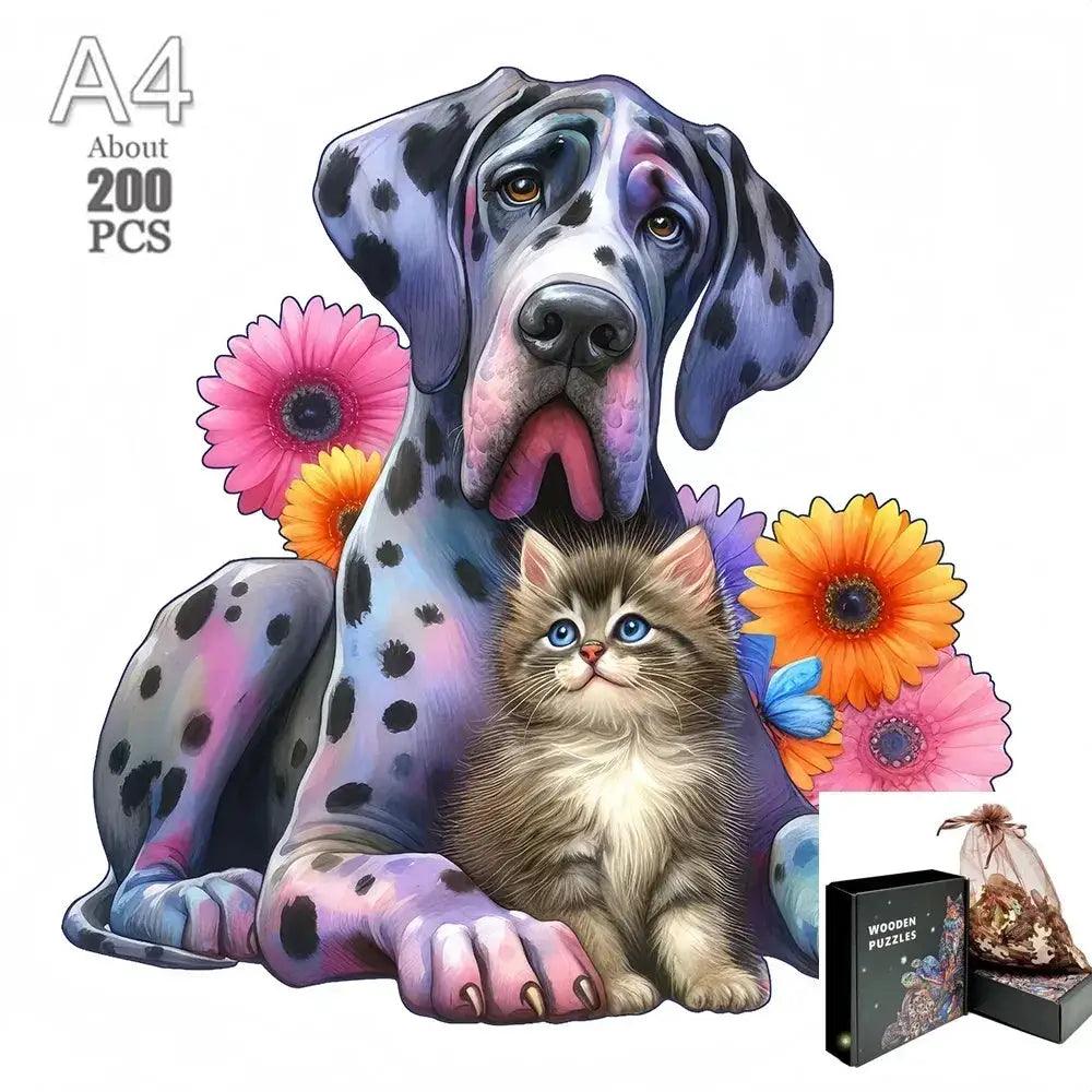  Animal Wooden Jigsaw Puzzles for Adults and Kids Deluxe -  ToylandEU™