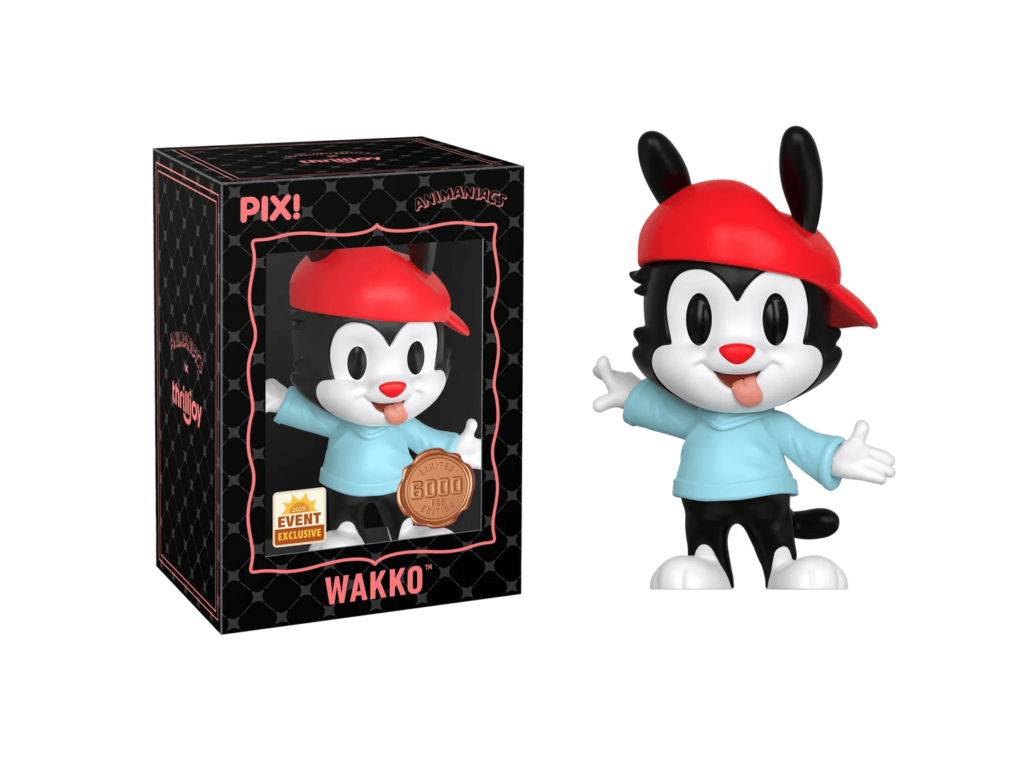 Animaniacs Wakko PIX Vinyl Figure Mystery Box Chase