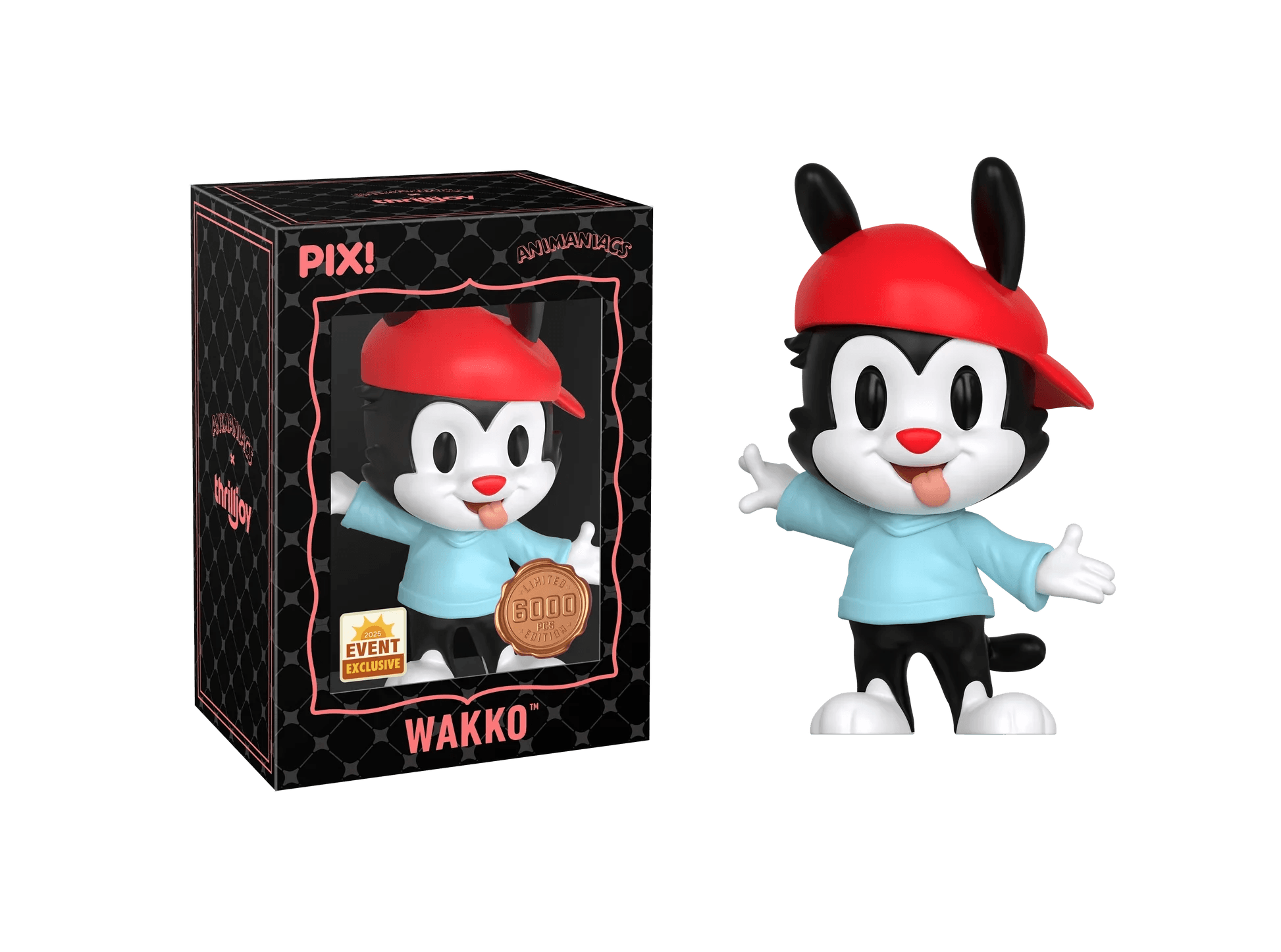 Animaniacs Wakko PIX Vinyl Figure Mystery Box Chase