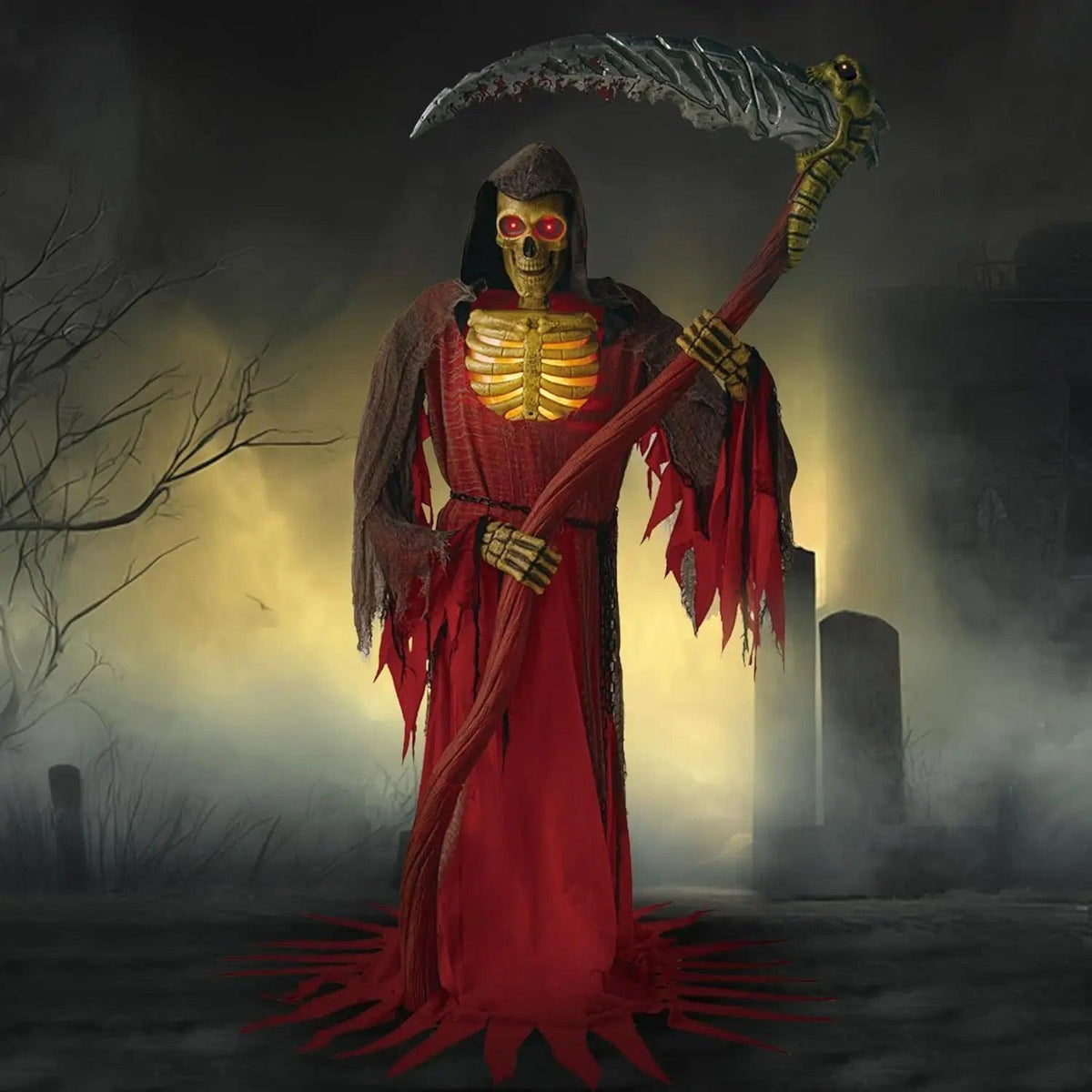 Animated Grim Reaper | 7FT Tall | Toylandeu™