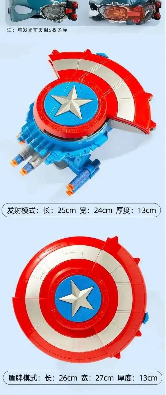  Animation Peripheral Marvel Captain America Shield Soft Bullet Launcher Toy -  ToylandEU™