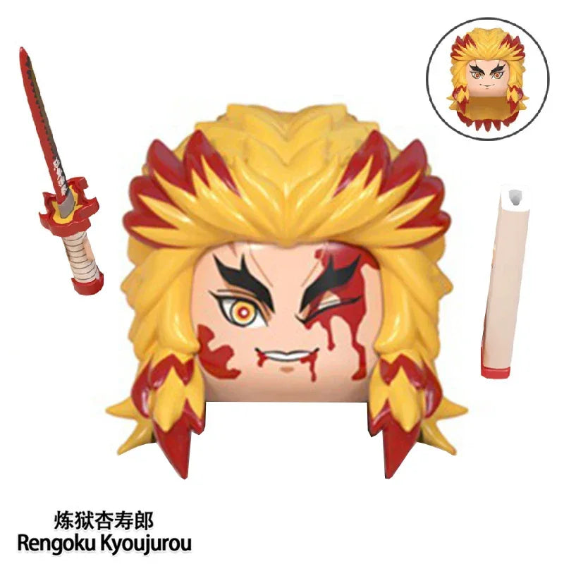 Anime Action Figures Building Blocks Set With Special Effects - ToylandEU