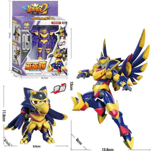  Anime Action Transformation Robot Toy Durable Gift -  ToylandEU™