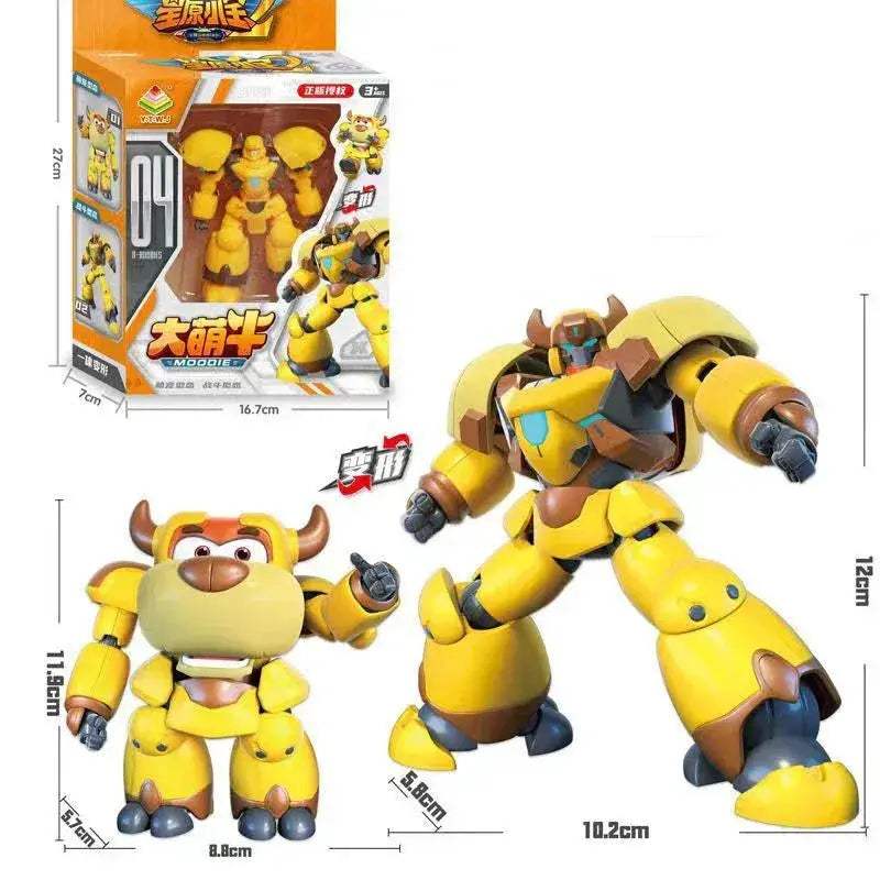Anime Action Transformation Robot Toy For Kids Durable Gift - ToylandEU