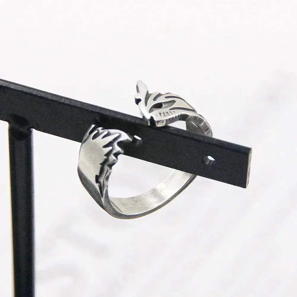 Anime Bleach Cosplay Ring Kurosaki Ichigo Metal Adjustable Unisex Rings Jewelry Accessories - ToylandEU