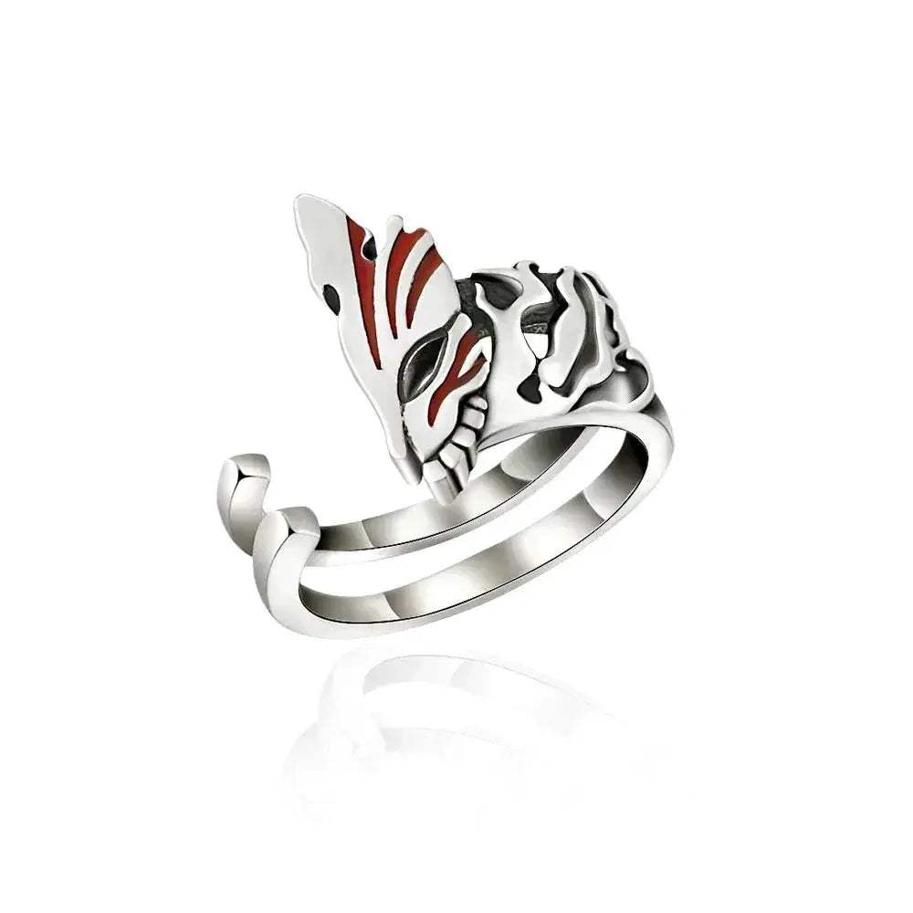 Anime Bleach Cosplay Ring Kurosaki Ichigo Metal Adjustable Unisex Rings Jewelry Accessories - ToylandEU