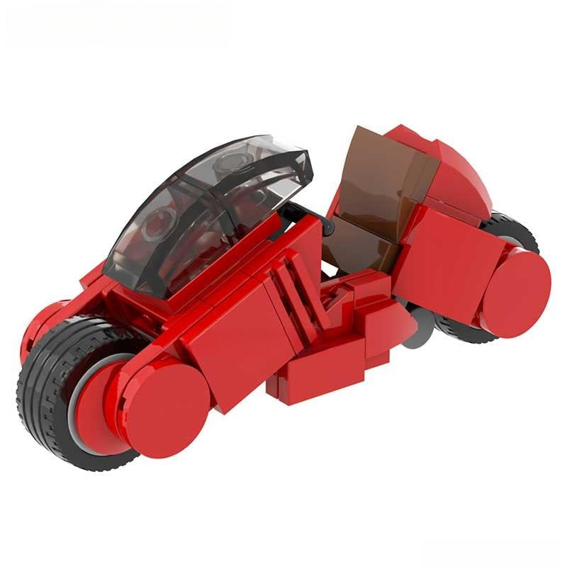 Anime Brick Motorcycle | Akira Red Edition | Toylandeu™