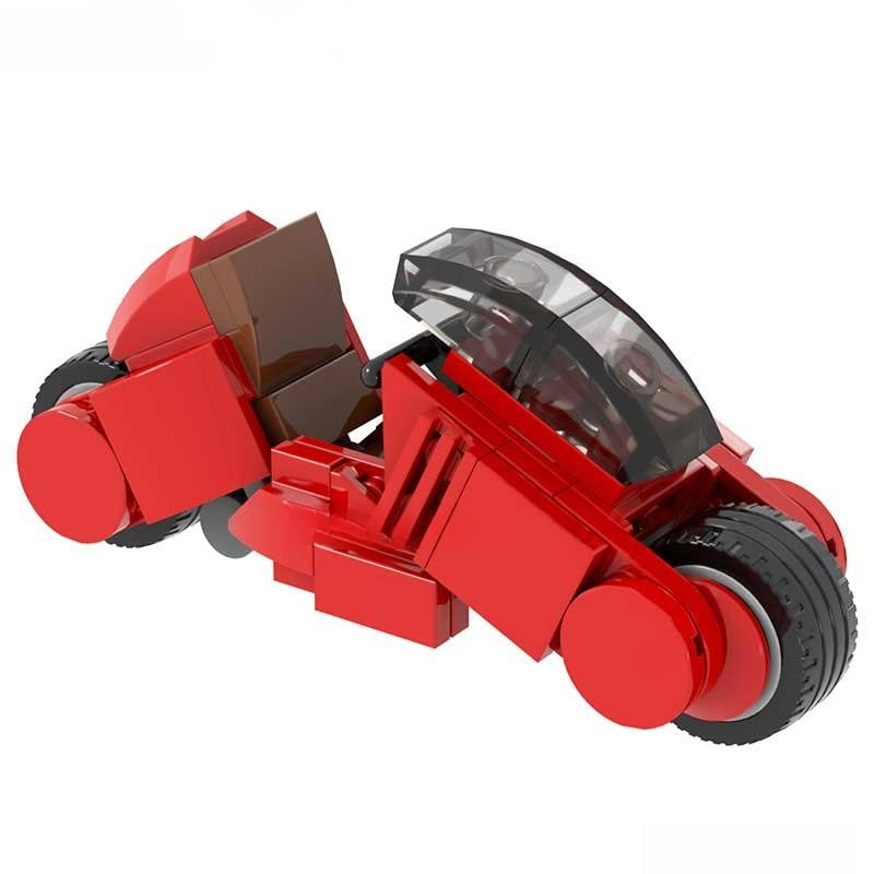 Anime Brick Motorcycle | Akira Red Edition | Toylandeu™