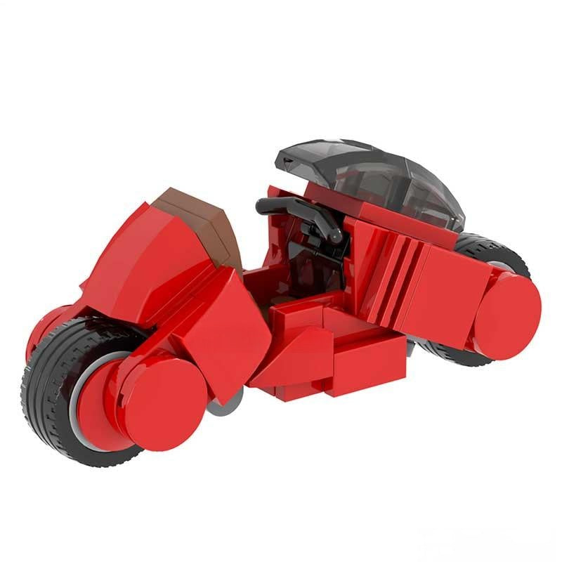 Anime Brick Motorcycle | Akira Red Edition | Toylandeu™