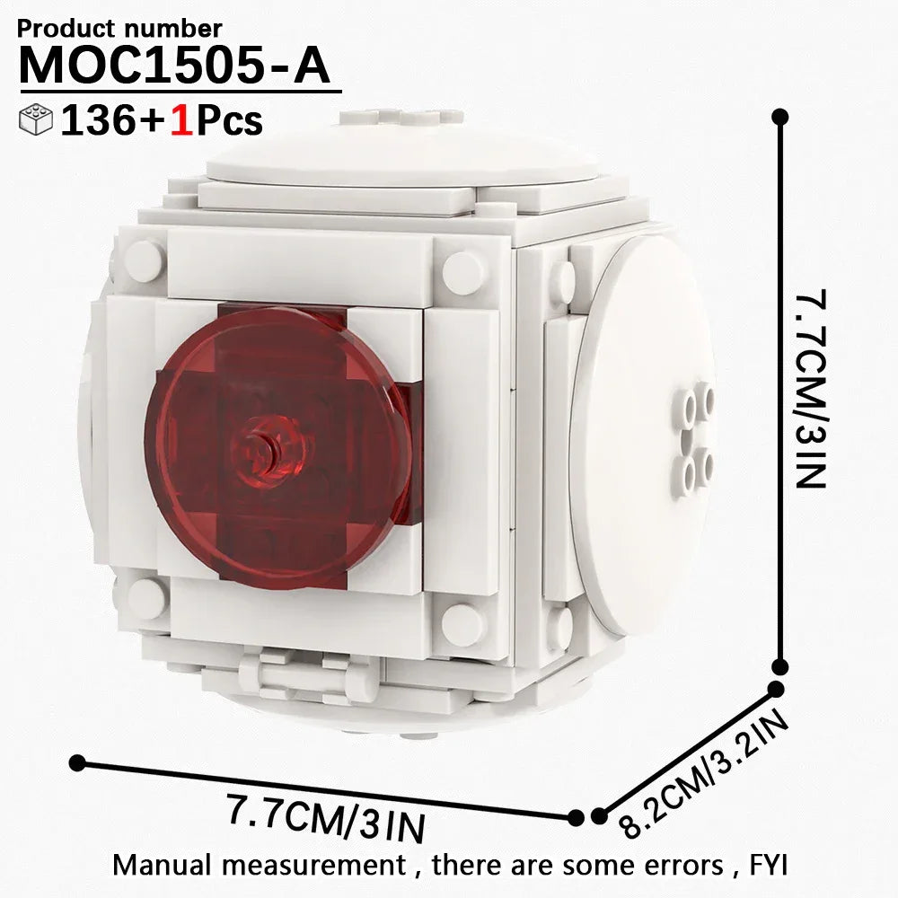 Anime BrickHeadz Dragon Diorama Building Blocks Kit Educational - ToylandEU