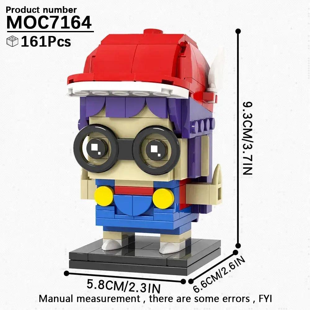  Anime BrickHeadz Dragon Diorama Montessori Blocks Kit -  ToylandEU™
