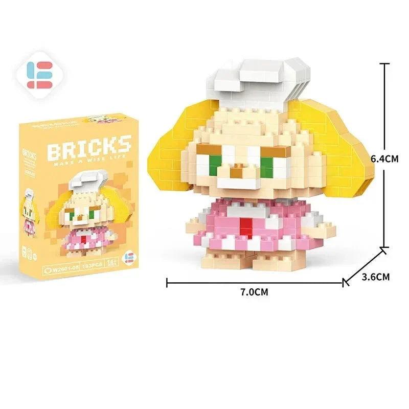  Anime Building Blocks Pikachu Puzzle Set Creative Play 
