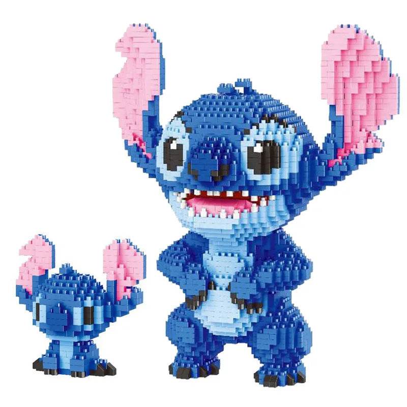 Anime Building Blocks Stitch Spider Iron Venom Style MOC Jigsaw Puzzle Game Gift - ToylandEU