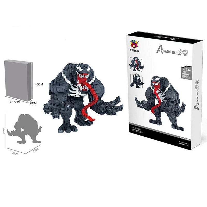 Anime Building Blocks Stitch Spider Iron Venom Style MOC Jigsaw Puzzle Game Gift - ToylandEU