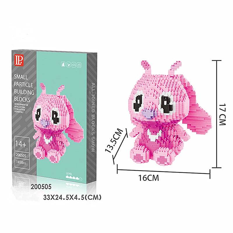 Anime Building Blocks Stitch Spider Iron Venom Style MOC Jigsaw Puzzle Game Gift - ToylandEU