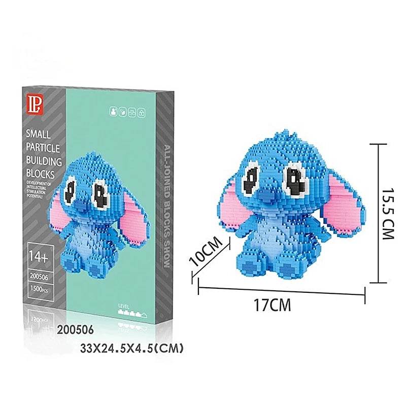 Anime Building Blocks Stitch Spider Iron Venom Style MOC Jigsaw Puzzle Game Gift - ToylandEU