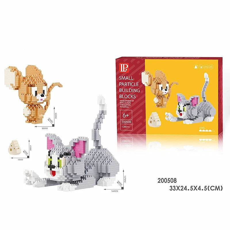 Anime Building Blocks Stitch Spider Iron Venom Style MOC Jigsaw Puzzle Game Gift - ToylandEU