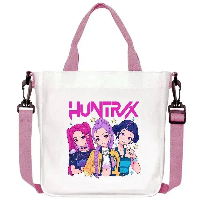 Anime Canvas Shoulder Bag Crossbody For Teens Unisex Convenience - ToylandEU