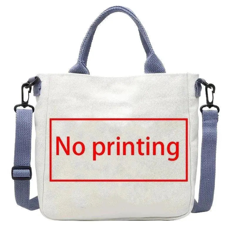 Anime Canvas Shoulder Bag Crossbody For Teens Unisex Convenience - ToylandEU