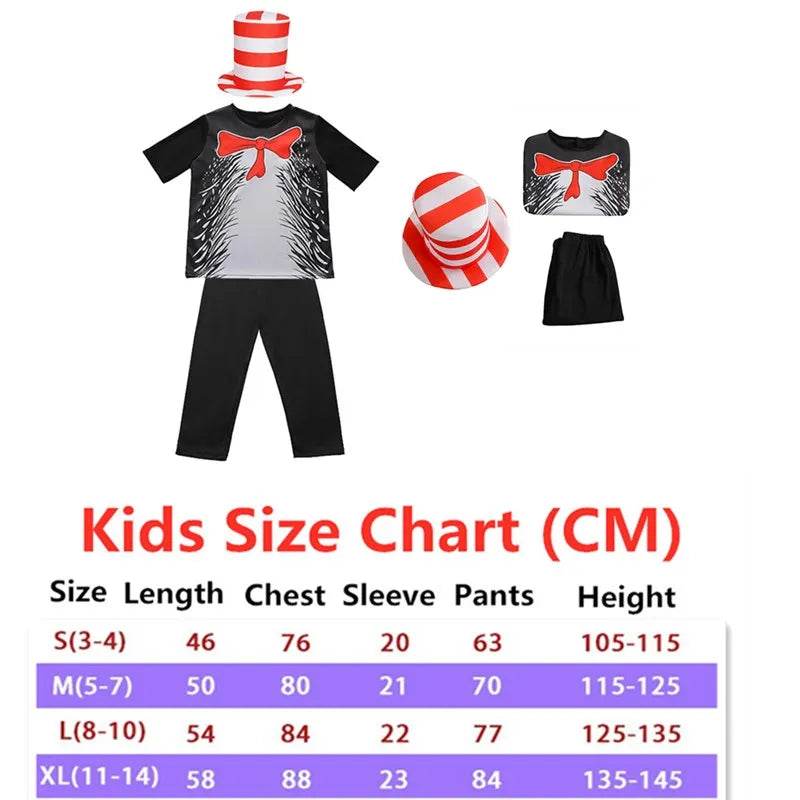 Anime Cat Cosplay Costume Set for Kids - Perfect for Halloween & Fun - ToylandEU