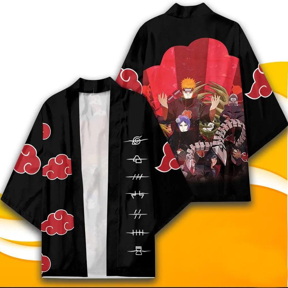 Anime Cosplay Haori | Uchiha Sasuke Print | Toylandeu™