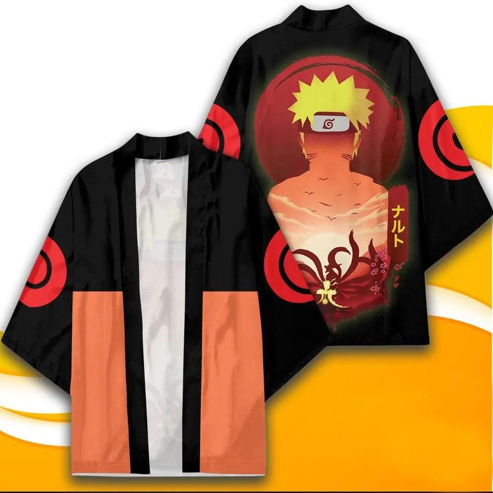 Anime Cosplay Haori | Uchiha Sasuke Print | Toylandeu™