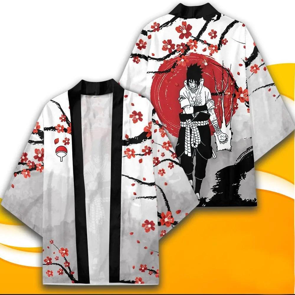 Anime Cosplay Haori | Uchiha Sasuke Print | Toylandeu™