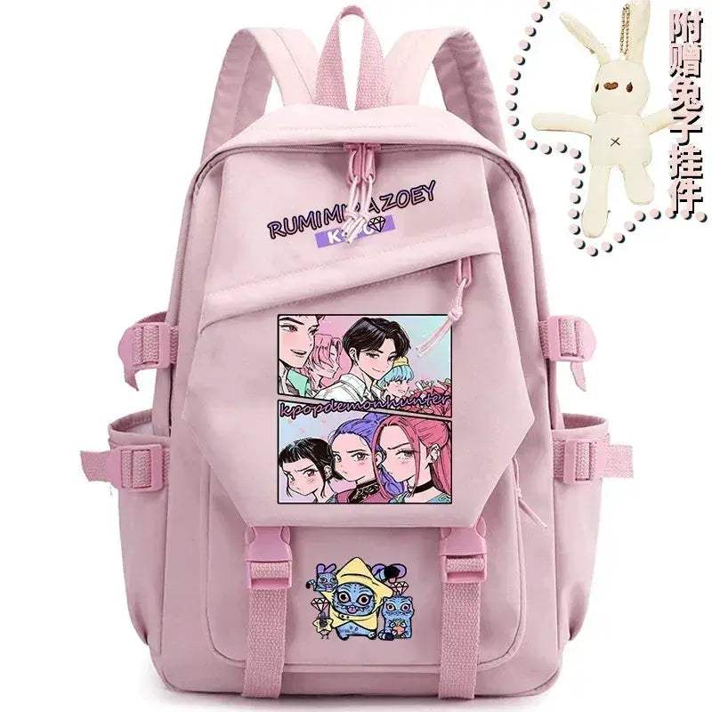 Anime Demon Hunters Backpack Large Capacity Water Repellent - ToylandEU