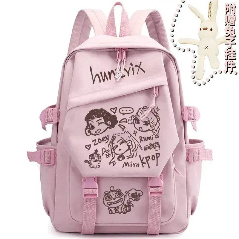 Anime Demon Hunters Backpack Large Capacity Water Repellent - ToylandEU