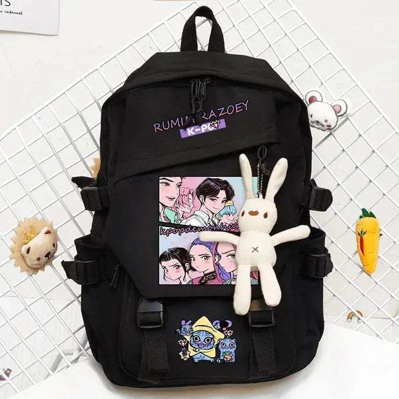 Anime Demon Hunters Backpack Large Capacity Water Repellent - ToylandEU