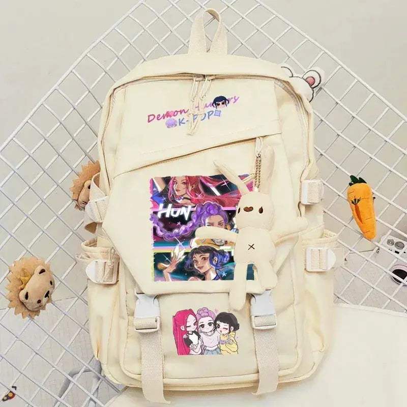 Anime Demon Hunters Backpack Large Capacity Water Repellent - ToylandEU