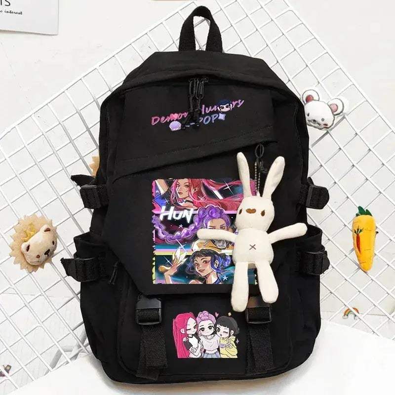 Anime Demon Hunters Backpack Large Capacity Water Repellent - ToylandEU