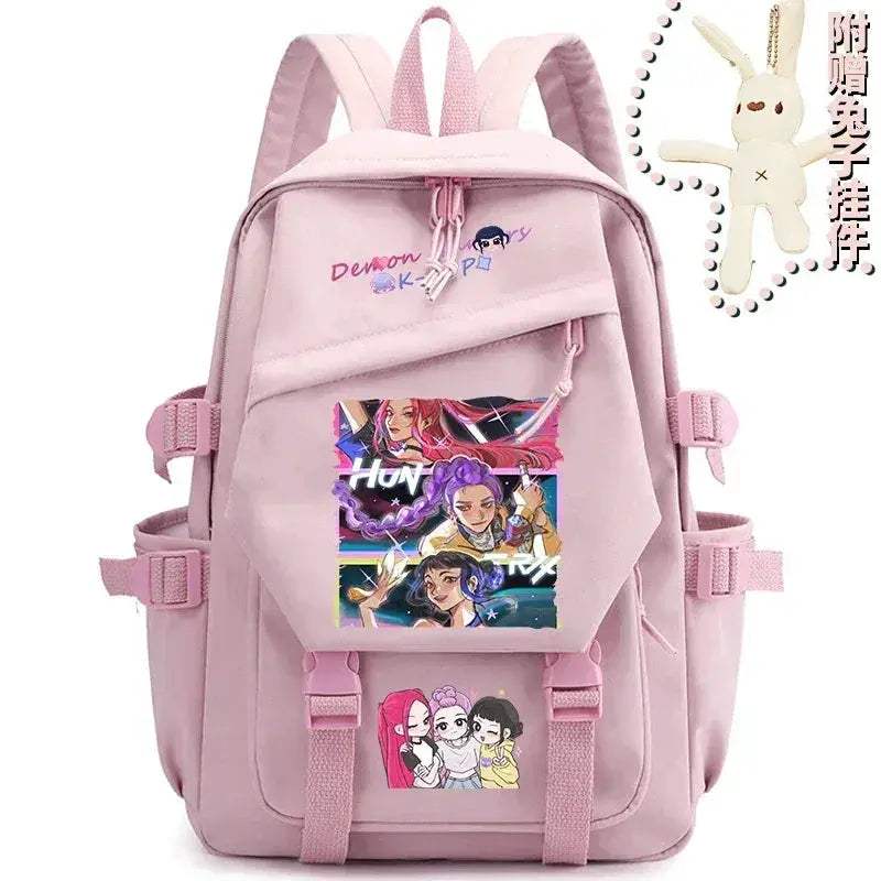 Anime Demon Hunters Backpack Large Capacity Water Repellent - ToylandEU