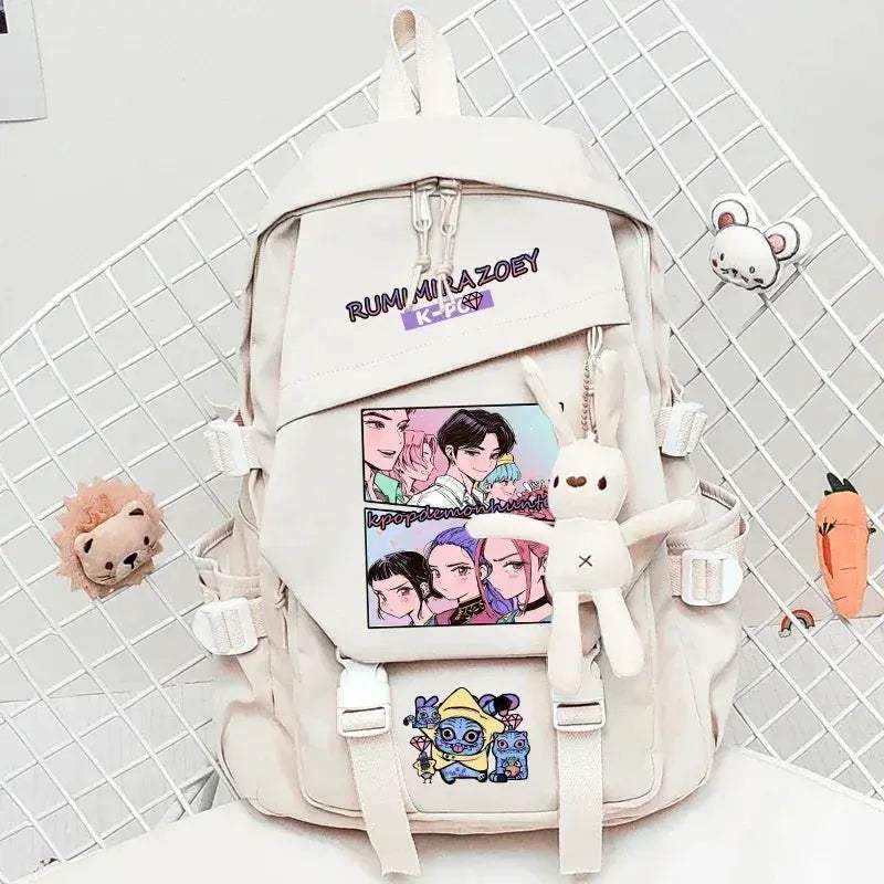 Anime Demon Hunters Backpack Large Capacity Water Repellent - ToylandEU