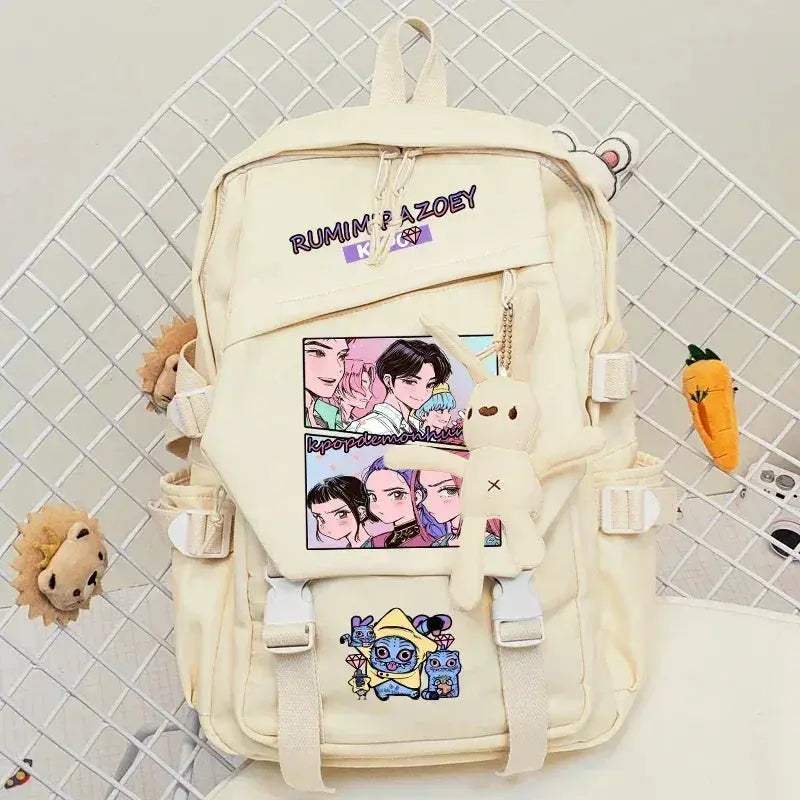 Anime Demon Hunters Backpack Large Capacity Water Repellent - ToylandEU