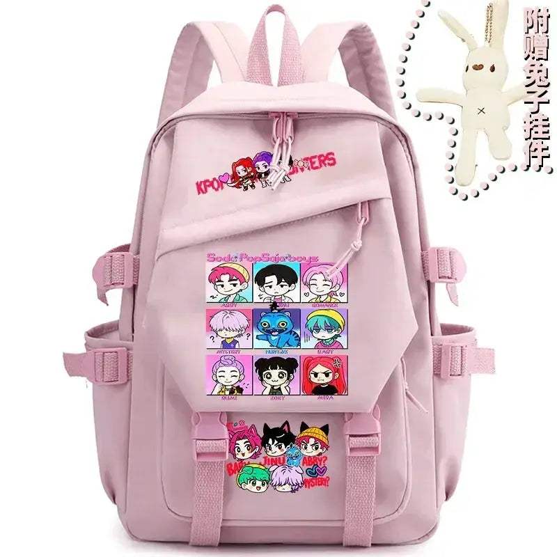Anime Demon Hunters Backpack Large Capacity Water Repellent - ToylandEU