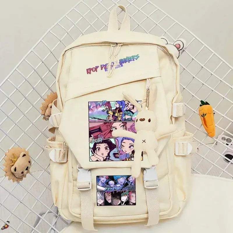 Anime Demon Hunters Backpack Large Capacity Water Repellent - ToylandEU