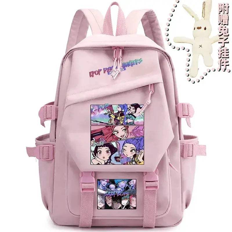 Anime Demon Hunters Backpack Large Capacity Water Repellent - ToylandEU