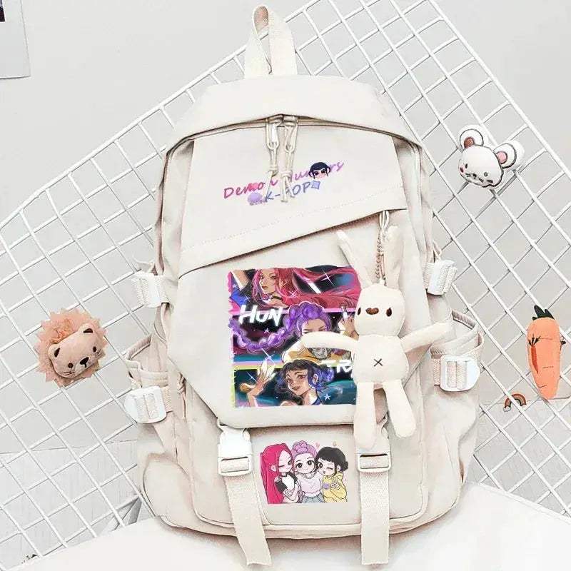 Anime Demon Hunters Backpack Large Capacity Water Repellent - ToylandEU