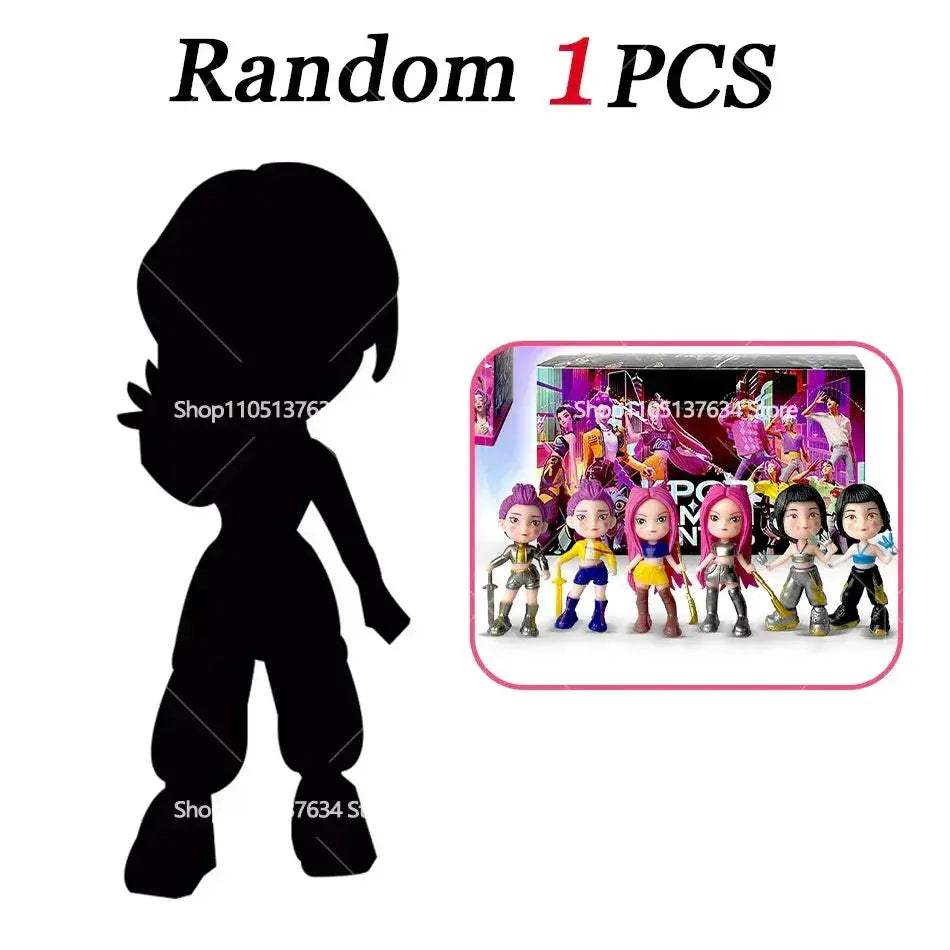 Anime Demon Hunters PVC Figure For Desk Collectibles - ToylandEU
