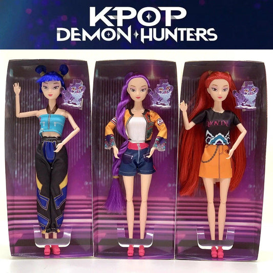  Anime Demon Hunters Vinyl Toy Rumi Mira Zoi Collectible -  ToylandEU™