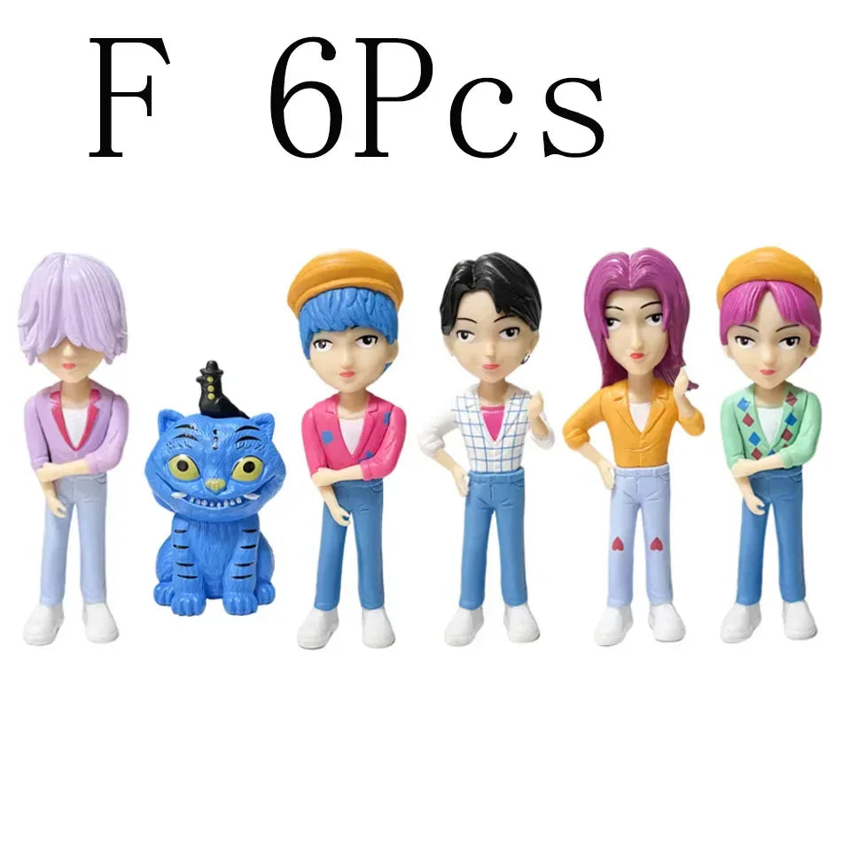 Anime Figure Collectible Desk Decor Inspired By Demon Hunters - ToylandEU