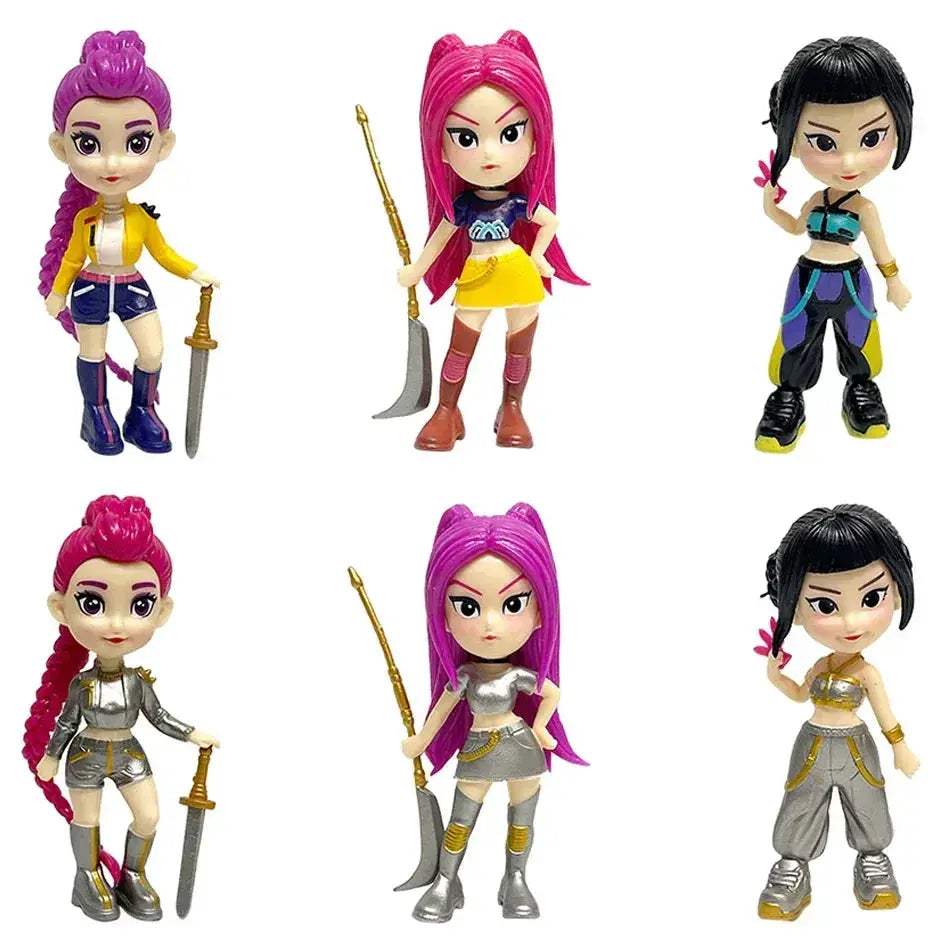 Anime Figure Kawaii Demon Hunters Box Gift For Kids - ToylandEU