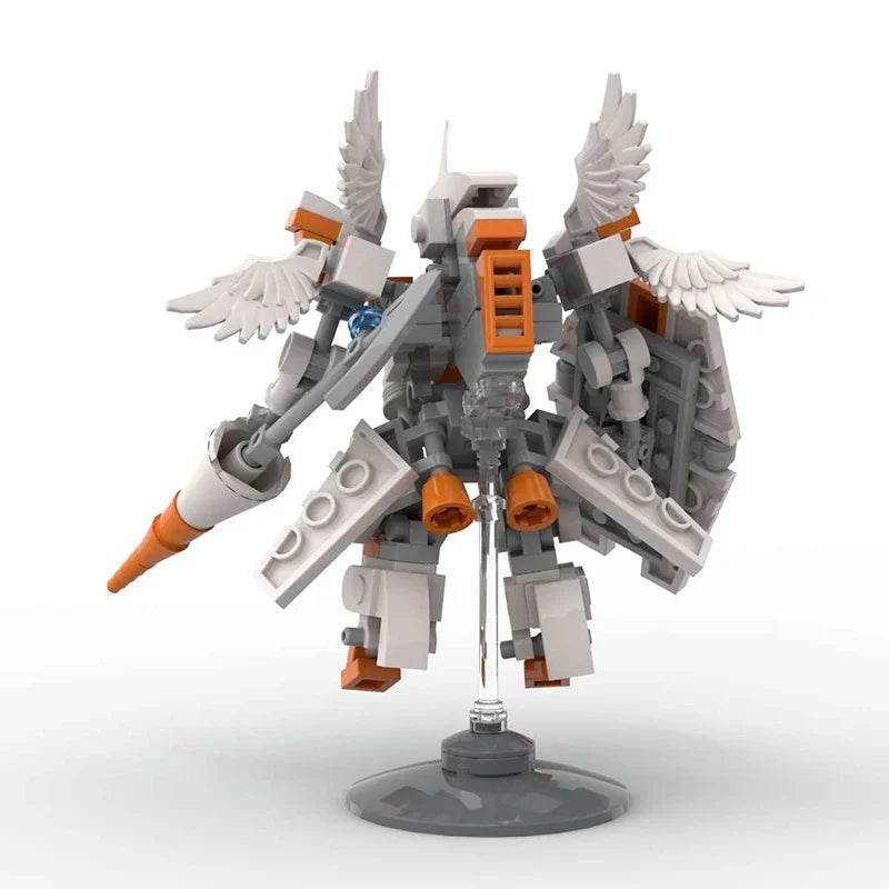 Anime Figure Mecha Warrior Building Blocks Mini Robot Model - ToylandEU