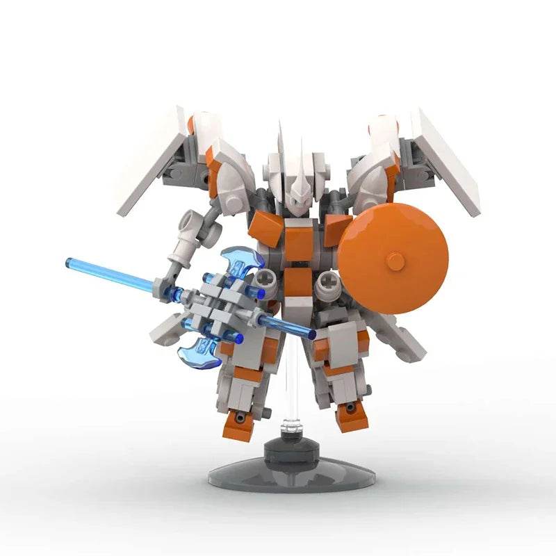 Anime Figure Mecha Warrior Building Blocks Mini Robot Model - ToylandEU